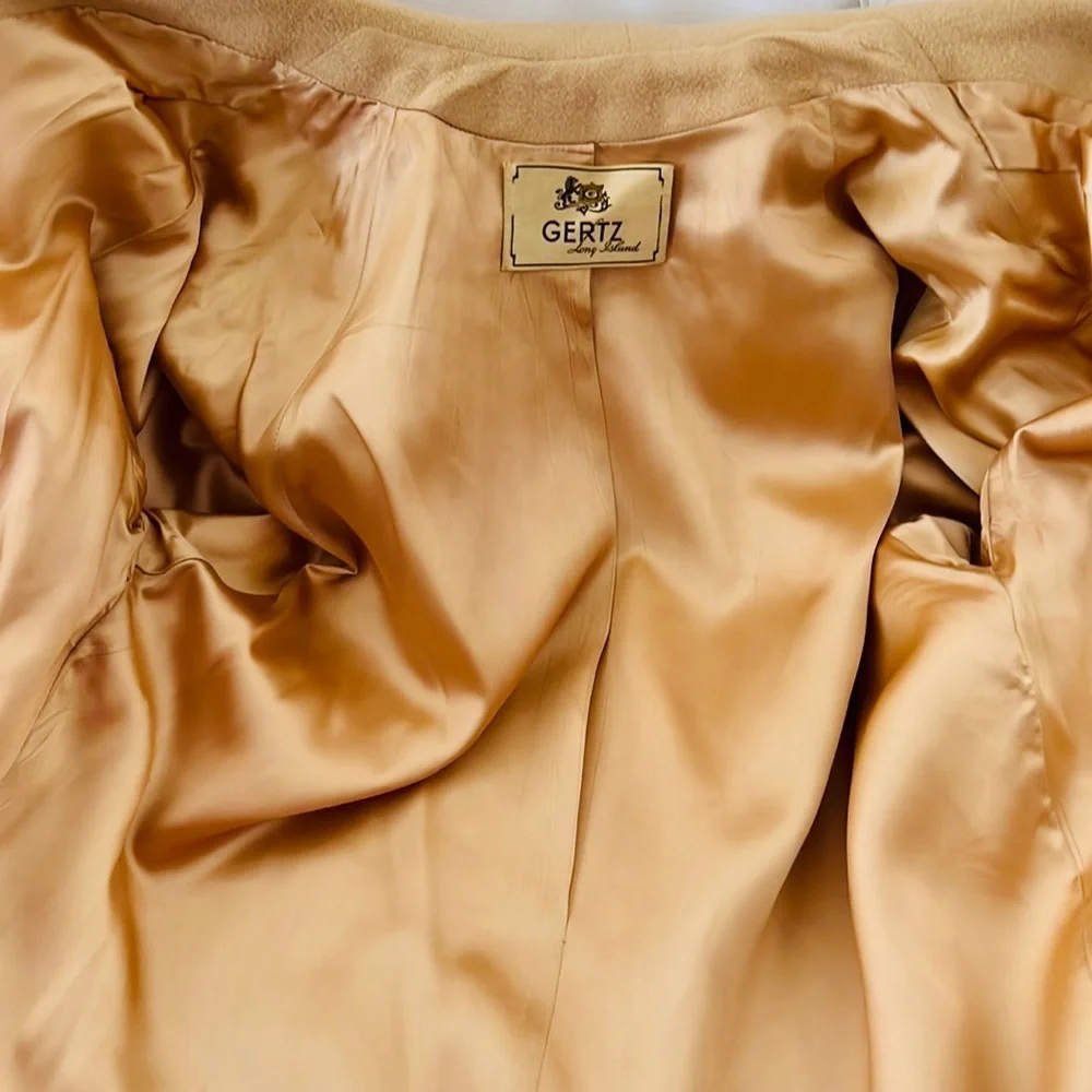 100% Cashmere~Swing Coat / Vintage~50’s / Gertz~Long Island - Picture 8 of 16